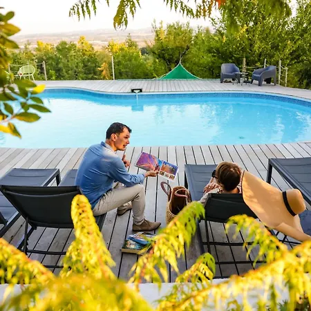 Les Hauts De Jeanvert - Le Cedre - Piscine - 펜션